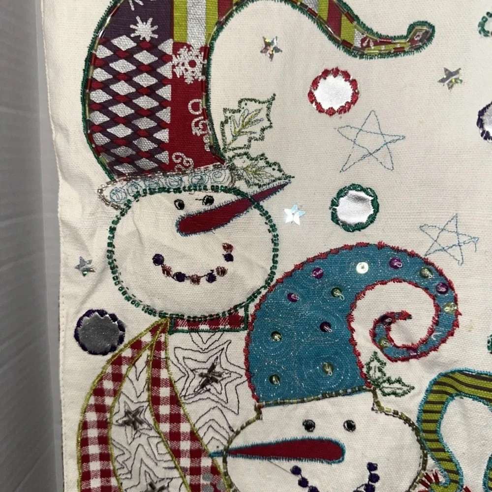 Pier 1 Imports Colorful Embroidered Table Runner 13